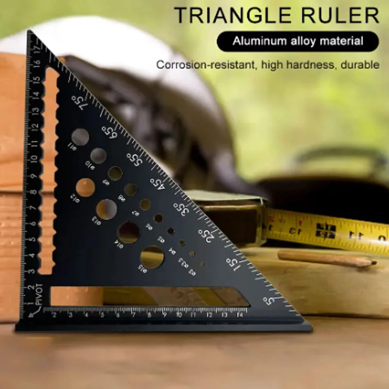 7 Inch Metric aluminium speed ruler